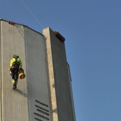 Rope access på vattentorn