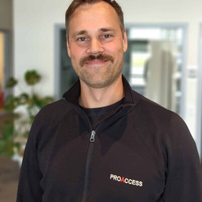 Foto på Simon Lidholm på ProAccess
